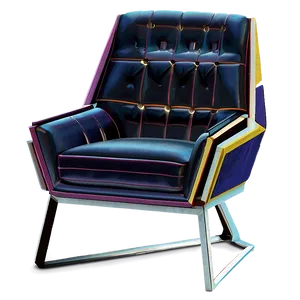 Geometric Modern Chair PNG 96 PNG