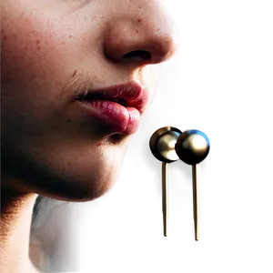 Geometric Nose Stud Design PNG Jod13
