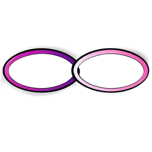 Geometric Oval Shape PNG 05252024