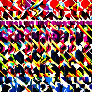 Geometric Print PNG 39
