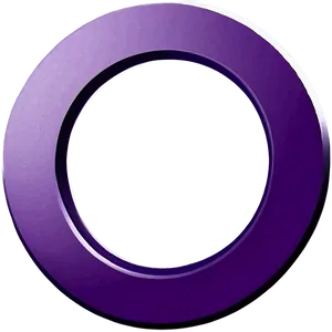 Geometric Purple Circle PNG 06202024 PNG