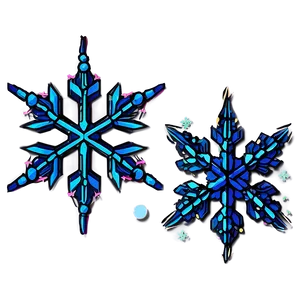 Geometric Snowflake Shape Png Kaj PNG image