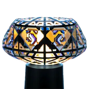 Geometric Table Lamp PNG 06262024 PNG