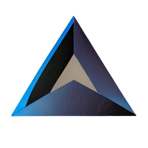 Geometric Triangle Icon PNG Tpa