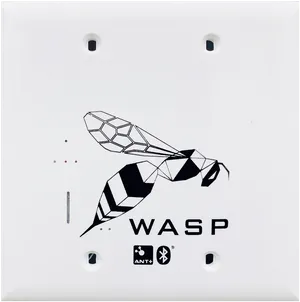 Geometric Wasp Graphicon Electrical Plate PNG image