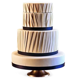 Geometric Wedding Cake PNG 69 PNG