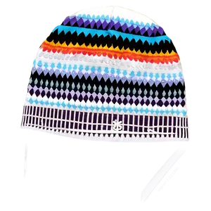 Geometric Winter Beanie PNG Hss57 PNG