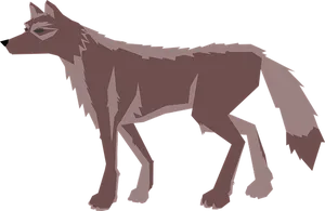 Geometric Wolf Graphic