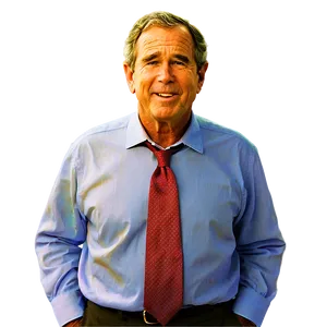 George Bush A PNG image