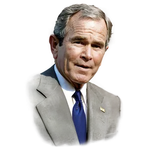 George Bush B PNG image