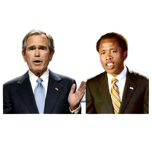 George Bush In Debate PNG Dun