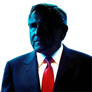 George Bush Silhouette Png 06242024 PNG image