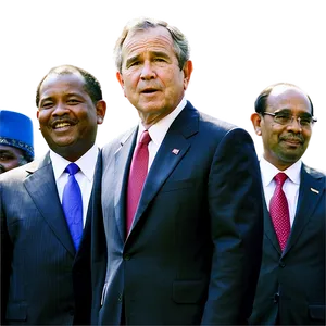 George Bush With World Leaders PNG 22 PNG