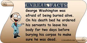 George Washington Fearof Premature Burial PNG image