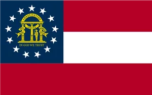 Georgia State Flag PNG image