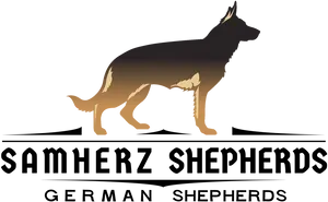 German Shepherd Kennel Logo PNG image