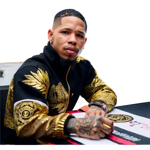 Gervonta Davis Autograph Signing PNG 87 PNG