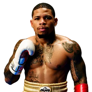 Gervonta Davis Corner Team Strategy Png 06202024 PNG image