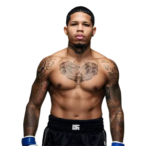 Gervonta Davis Early Career Highlight Png Qfr76 PNG image