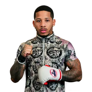 Gervonta Davis Fan Interaction PNG Cqg37