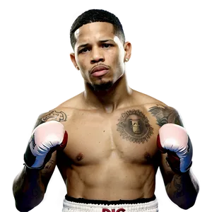 Gervonta Davis Fight Night Focus Png Qob PNG image