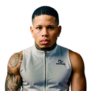Gervonta Davis Intense Stare PNG Euq61 PNG