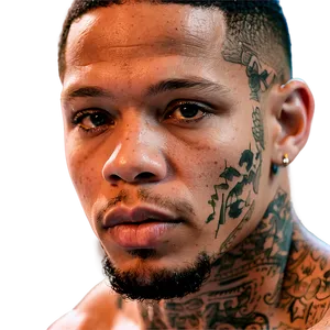 Gervonta Davis Intense Stare PNG Vun24