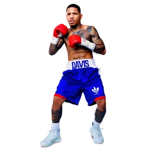 Gervonta Davis Powerful Jab PNG Wue