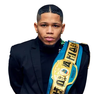 Gervonta Davis Title Belt PNG Tbb58 PNG
