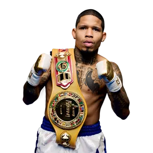 Gervonta Davis Victory Celebration Png Kcb98 PNG image