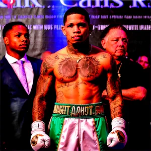 Gervonta Davis Weigh-in Ceremony PNG Ikm58