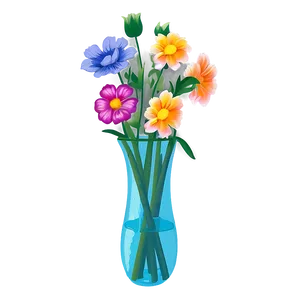Get Well Flowers In Vase PNG Rdk PNG