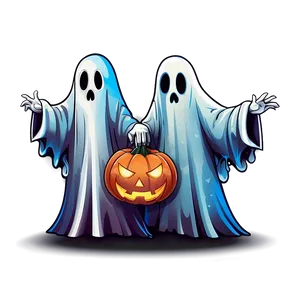 Ghastly Ghosts Trick Or Treat Png 27 PNG image