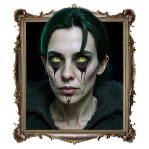 Ghastly Horror Portrait PNG Oao PNG