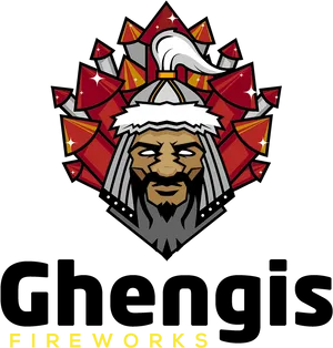 Ghengis Fireworks Logo PNG image