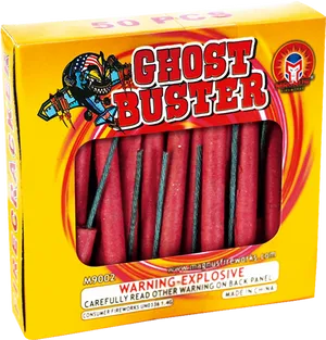 Ghost Buster Firecrackers Pack PNG image
