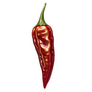 Ghost Chili Pepper PNG Fmx17 PNG