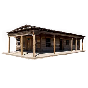 Ghost Town Building PNG 81