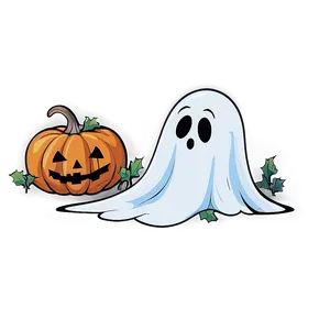 Ghost With Pumpkin Png 89 PNG image