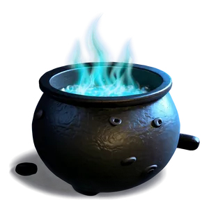 Ghostly Cauldron PNG 40