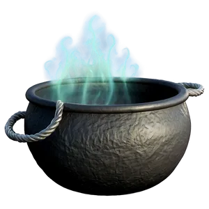 Ghostly Cauldron PNG Jmt