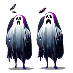 Ghostly Friends Halloween Cartoon PNG 66 PNG