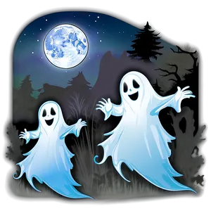 Ghosts In Moonlight Png 67 PNG image