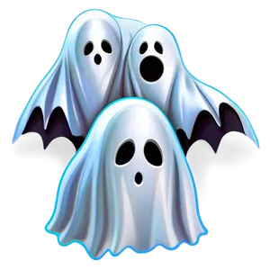 Ghosts With Bats Png Jro46 PNG image