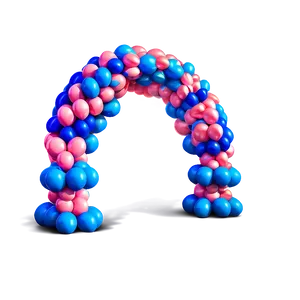 Giant Balloon Arch For Entrances PNG 06212024
