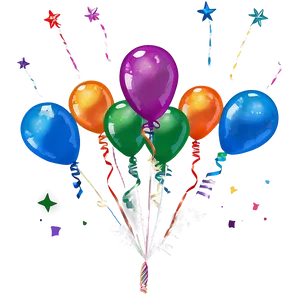 Giant Birthday Balloon PNG Uvg