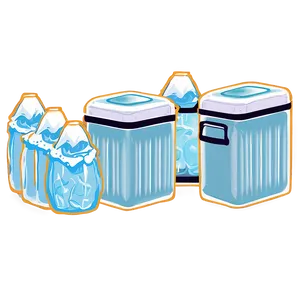 Giant Ice Cooler PNG 06292024
