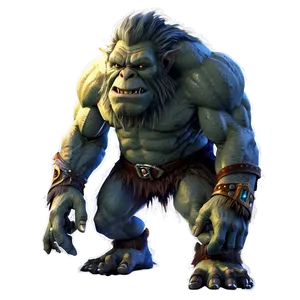 Giant Mountain Troll PNG 05232024 PNG