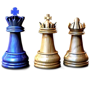 Giant Outdoor Chess Set PNG 05252024 PNG