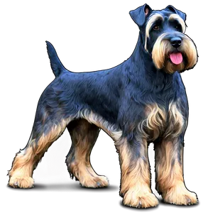 Giant Schnauzer Breed PNG 06262024